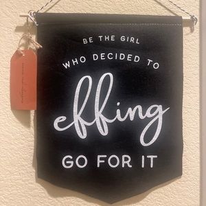 Motivational banner